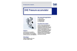 Model DHE - Pressure Accumulator- Brochure