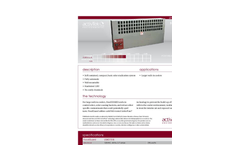 activTek - Model AP5 MBOE - Fully Automatic Self-Containted Compact Wall Mountable Odor Eradication System - Brochure