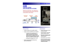 Aerodyne - Aerosol Mass Spectrometer System (AMS) Brochure