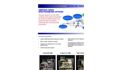 Aerodyne - Aerosol Mass Spectrometer System (AMS) - Options
