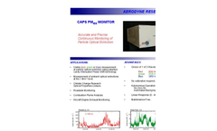 Aerodyne - CAPS PMex Monitor - Brochure