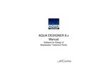 Aqua Designer - Version 8.x - Software for Design of Wastewater Treatment Plants - Manual