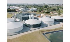 Industrial biogas plant with membrane technology (440 Nm³/h) in France