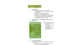 Environmental Management System (EMS) Brochure