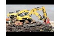 Genesis Demolition Recyclers, GDR, Take Down Ashland, WI Ore Dock