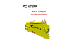 Model GSS - Subsea Shears Brochure