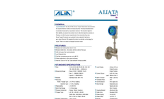 Smart Target Flowmeter ATF80 ALIA Flare Gas
