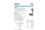 Alia Sanitary type Electromagnetic Flowmeter AMF601 ,drink liquid measurement 
