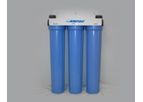 Ampac - Model SL3-20 - Slim Line Twin Home Water Filter