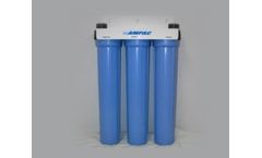 Ampac - Model SL3-20 - Slim Line Twin Home Water Filter