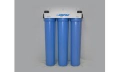 Ampac - Model SL2-20 - Slim Line Twin Home Water Filter