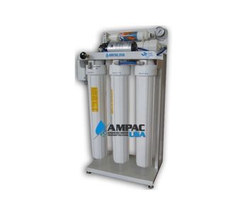 Ampac - Model APRO100 - Commercial Reverse Osmosis System 100 GPD - 380 LPD