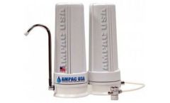 Ampac - Model AP-CT20W - Dual Counter Top Water Filter - White