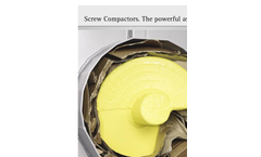 Screw Compactors  Products Catalog