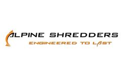 Alpine Shredders’ 395 Hard Drive Shredder (HDS) available on all New Models