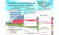 Feedstocks Evaluation and Digestion Process Modeling - Brochure