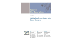 Mobile Bag Dump System with Flexible Screw Conveyor Brochure