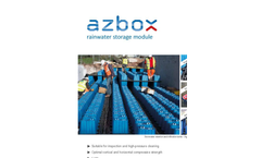 AZbox - Rainwater Storage Modules Brochure