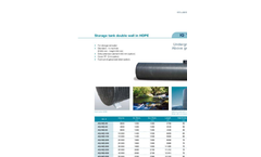 Large Size Double Walled Storage Tanks Brochure