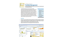  Portfolio Management Product Sheet