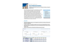 Cost Administration Product Sheet