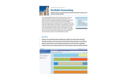Portfolio Forecasting Product Sheet