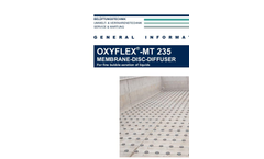 Oxyflex - Model MT - Membrane Disc Diffuser Brochure