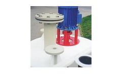 Model AS-TANK PP/M - Plastic Cylindrical Mixing Tanks