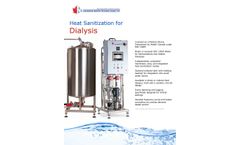 CWT - Model SDS-H - Heat Sanitization for Dialysis Unit - Datasheet