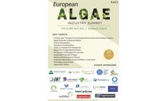 10th European Algae Industry Summit - conference agenda