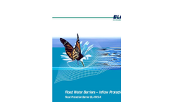 Blobel - Type BL/HWS-K - Automatic Flood Barrier - Brochure