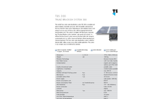 Model TBS 300 - Mobile Solar Powered Water Desalination System Brochure