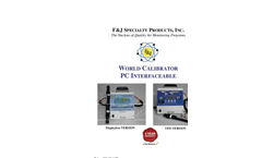 F&J - World Calibrator - Brochure
