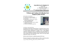F&J - Model FJ-H3C14CSE - Tritium and Carbon 14 Collection System - Brochure