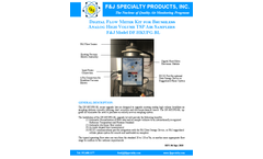 F&J - Model DF-HKUPG-BL Digital Flow Meter Kit for Brushless Analog High Volume TSP Air Samplers - Brochure