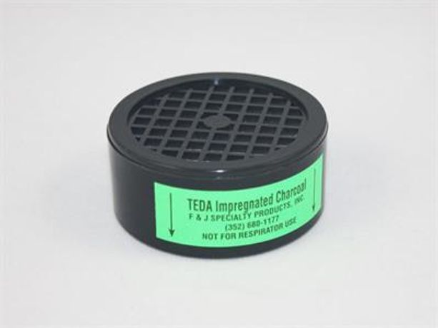 F&J - Model TE2CSM - TEDA Impregnated Charcoal Filter