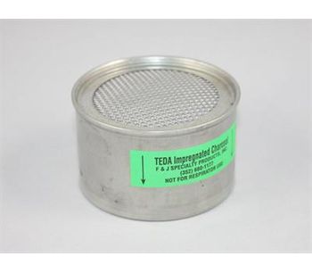 F&J - Model TE2.5M - TEDA Impregnated Charcoal Filter