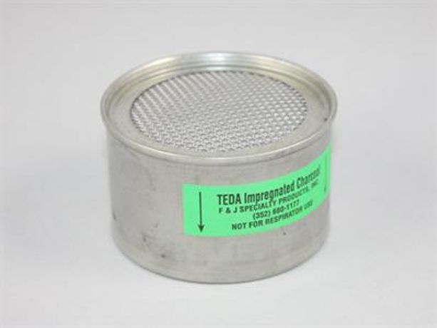 F&J - Model TE2.5M - TEDA Impregnated Charcoal Filter