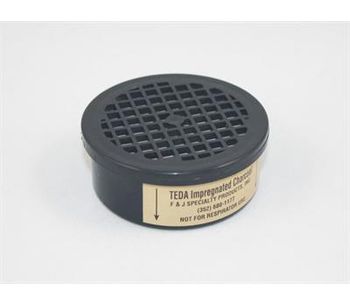 F&J - Model TE4B - TEDA Impregnated Charcoal Filter