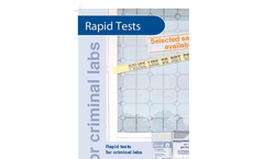 Rapid Tests for Crime Labs 2016