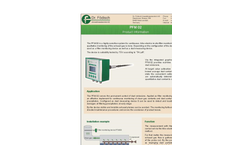 Model PFM 02 - Filter Controller Brochure
