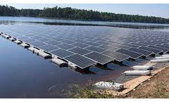 Largest floating solar power plant in the Southeast at Fort Bragg
