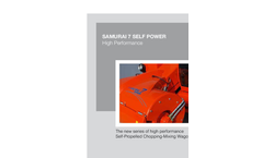 Samurai 7 Self-Propelled Chopping-Mixing Wagons - Brochure