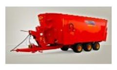 Tiger - Trailed 3 Augers Chopping-Mixing Wagons with Direct Discharge