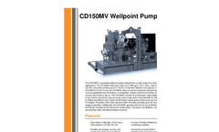 CD150MV - Portable Wellpoint System Brochure