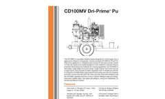 Dri-Prime - CD100MV - Portable Wellpoint Pump Brochure