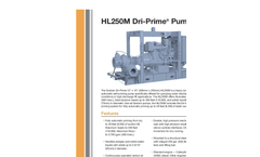 Dri-Prime - HL250M - Automatic Self-Priming Pump Brochure
