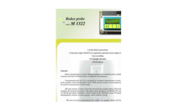 Series M 1322 - Redox Probe Brochure