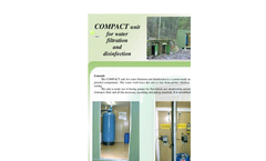 Compact Unit For Water Filtration And Disinfection Brochure