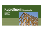 Kuprofluorin impregnation – protecting wood